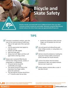 Bicycle and Skate Safety